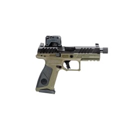 Beretta, Pistolet, APX A1 Tactical, RDO Ready, 9x19, Striker, MT1/2"x28, 17 coups, OD Green