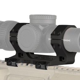 AUS 34mm Optic Mount 1.70" Height-K (Short) - Black