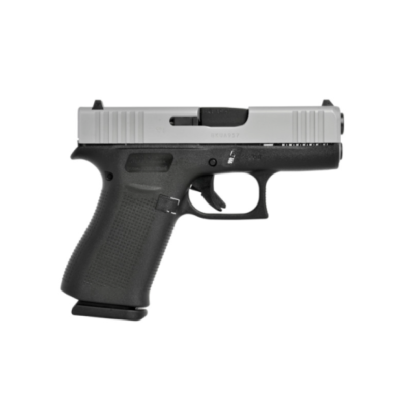 GLOCK 43X FS silver slide