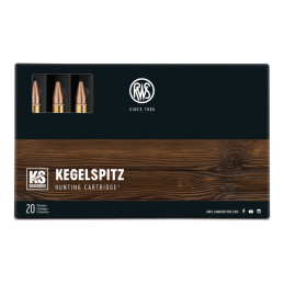 RWS Kal. 7x64 Kegelspitz 10,5g / 162 gr - Box mit 20 Patronen