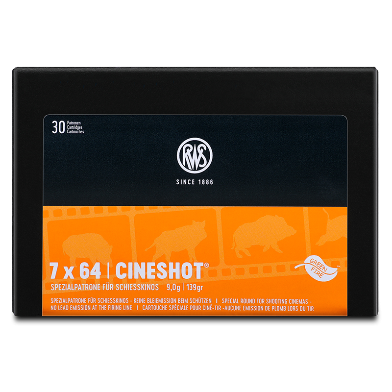 RWS 7x64 Cineshot 9 g / 139 gr - Boîte de 30