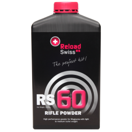 Reload Swiss Pulver RS60- Dose à 1kg