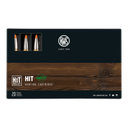 RWS Kal. 7x64 HIT 9.1 g / 140 grs Box mit 20 Patronen