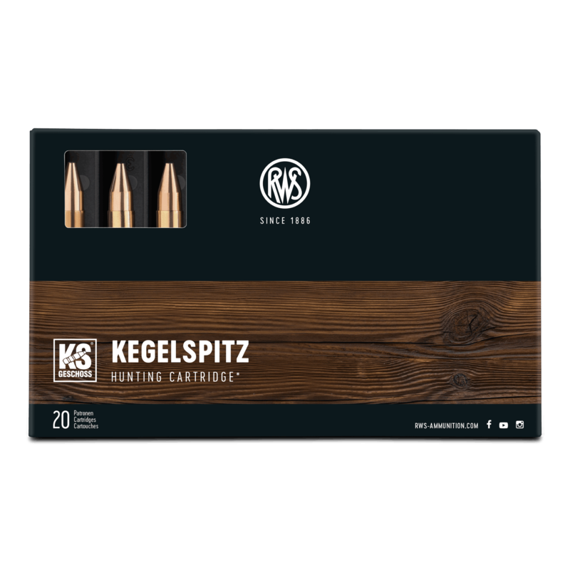 RWS  30-06 KS 10.7 gr 165 grs Boite de 20 Cps