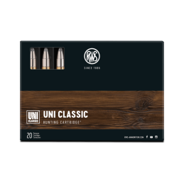 RWS 9.3x74 R UNI Classic 19 g - Boite 20 cps