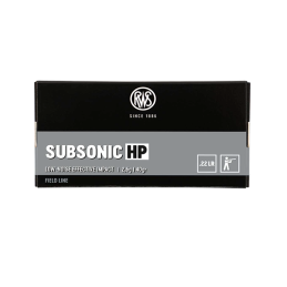 RWS  22 LR Subsonic HF 2,6g 40gr - Boite de 50 cps