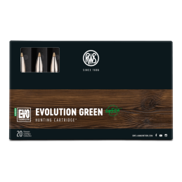 RWS 8x57 JS EVO Green 9 g / 139 gr - Boite de 20