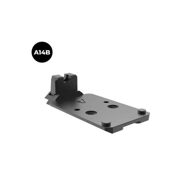 Springfield Armory Agency Optic System (AOS) Mounting Plate - 1911 DS Type A14B