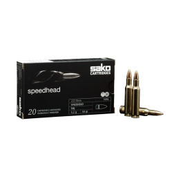 Sako Speedhead cal. 222 rem 3,2gr / 50grs FMJ - Boite de 20Cps