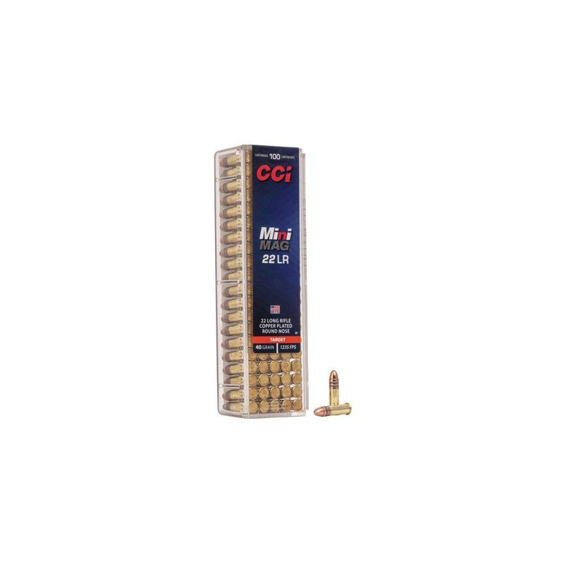 CCI Mini Mag 40gr Kal. 22lr - Box mit 100 Patronen