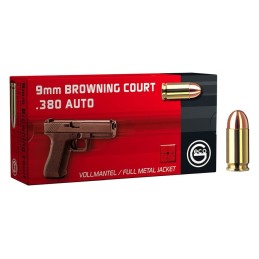 Geco 380 ACP / 9mm Browning Short FMJ 6,2g / 95 grs - Boite de 50 cps