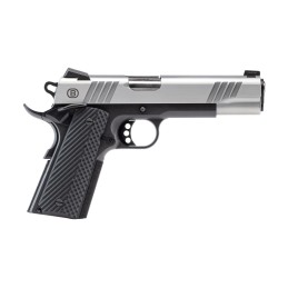 Bersa B1911 5" 45 ACP Brushed SS/ Black Nitride - 8 coups