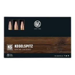 RWS 9.3x62 Kegelspitz 16 gr / 247 grs- Boîte de 20 cps