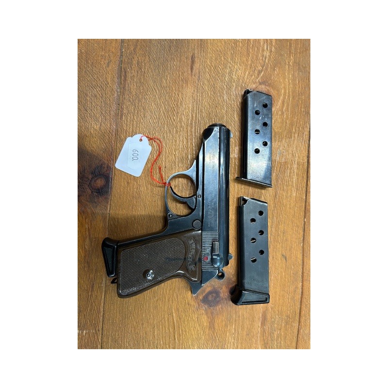 OCC- Pistolet Walther PPK Manurhin 7,65 mm 3 Mags OCC- Pistolet Walther PPK Manurhin 7,65 mm 3 Mags