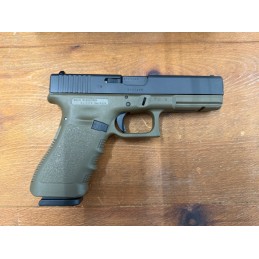 OCC- Pistolet Glock 17 Gen 3 Bicolore Noir/ Vert