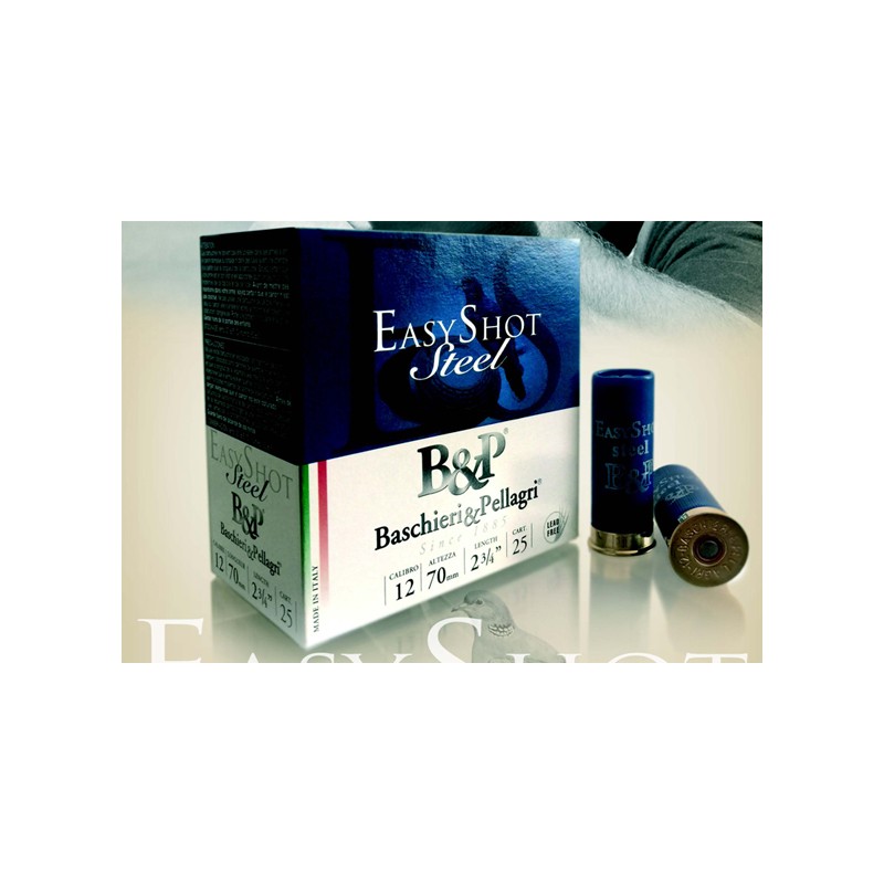 Baschieri & Pellagri Cal 12/70 Easy Shot Steel Plastica 24 G N°7 Baschieri & Pellagri Cal 12/70 Easy Shot Steel Plastica 24 G N°7