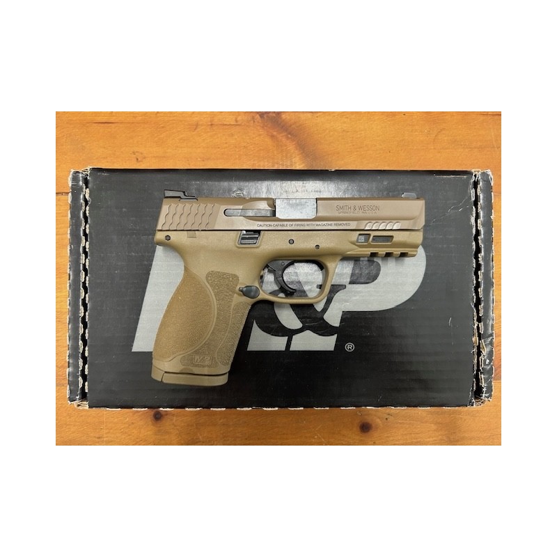 OCC- PISTOLET SMITH & WESSON M&P 9 M2.0 COMPACT 9x19 FDE OCC- PISTOLET SMITH & WESSON M&P 9 M2.0 COMPACT 9x19 FDE