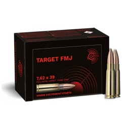 Geco 7,62x39 Target 8 g / 124 Grs Boite de 50 cps