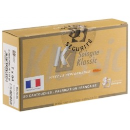 GPA Sologne 7x64 Subsonique 139 gr/9g Boite de 20 Cps