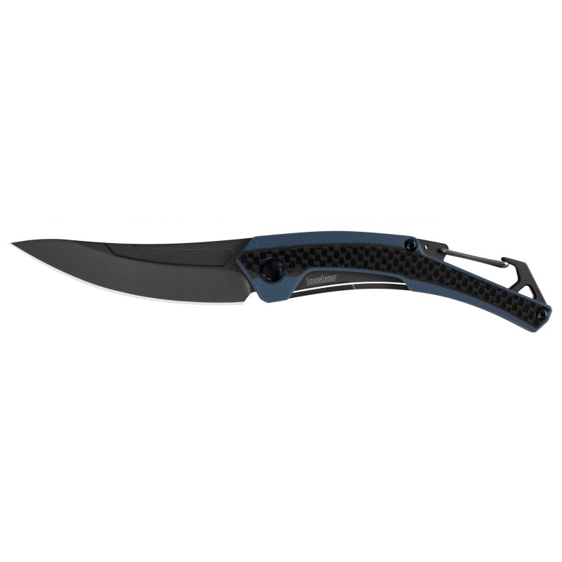 KERSHAW REVERB XL FOLDING KNIFE, BLUE/BLACK
