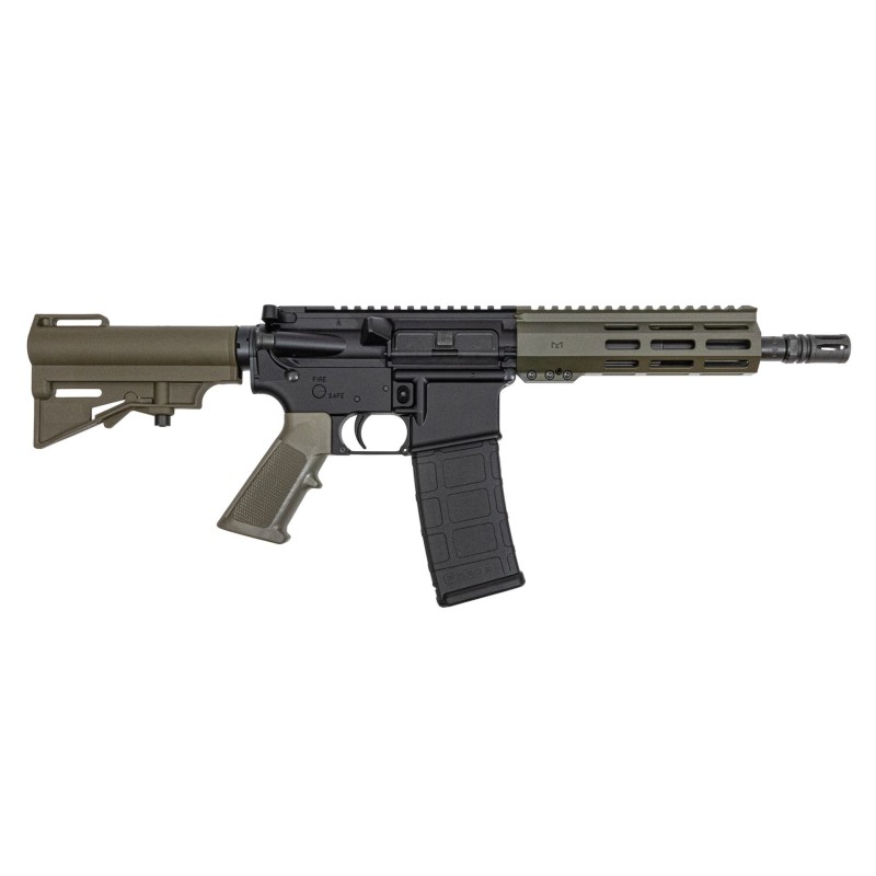 PSA 8.5" 300 BLACKOUT PHOS 7" LIGHTWEIGHT HEX M-LOK CLASSIC HAR-15 PISTOL, ODG