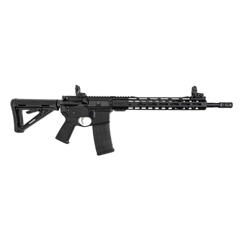 PSA AR-15 16" MID-LENGTH 5.56 NATO 1/7 NITRIDE 13.5" LIGHTWEIGHT M-LOK MOE EPT RIFLE W/MBUS SIGHT SET