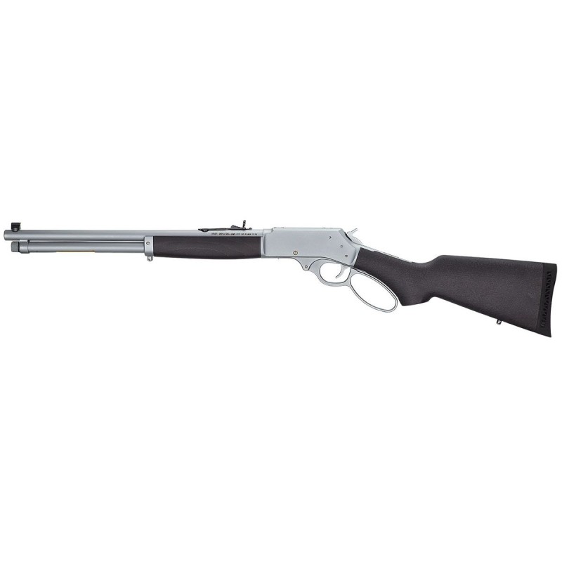 HENRY ALL WEATHER SIDE GATE 45-70 GOV. LEVER ACTION RIFLE, STAINLESS STEEL