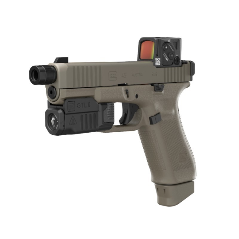 Pistolet Glock 45 Hunter 9mm ( MOS 08/FS/M13,5x1LH/Vert/COA/GTL2) FULL KIT