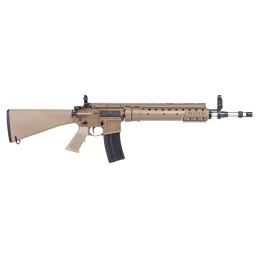 PSA SABRE-15 MK12 MOD 0 WITH PRI GEN III TUBE AND PEQ RAIL 18" A1 RIFLE - FDE