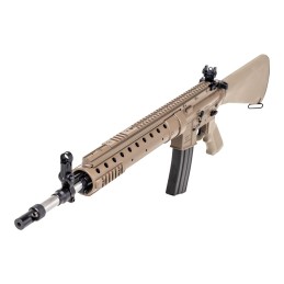 PSA SABRE-15 MK12 MOD 0 WITH PRI GEN III TUBE AND PEQ RAIL 18" A1 RIFLE - FDE