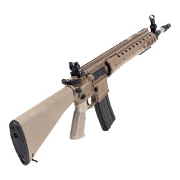 PSA SABRE-15 MK12 MOD 0 WITH PRI GEN III TUBE AND PEQ RAIL 18" A1 RIFLE - FDE
