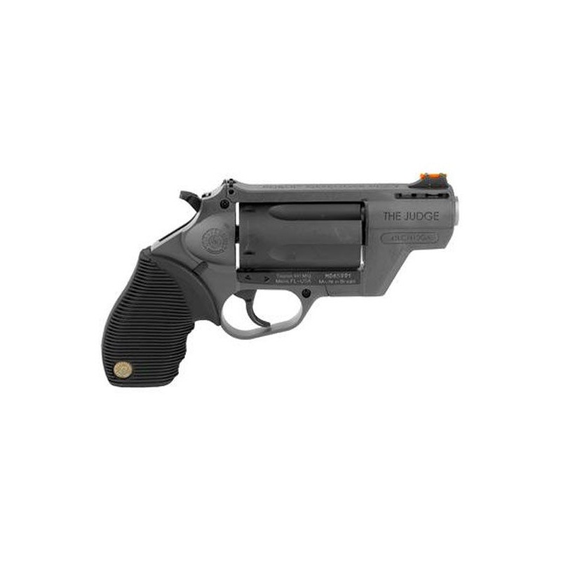 TAURUS JUDGE PUBLIC DEFENDER 410/45 REVOVLER 2", GRAY