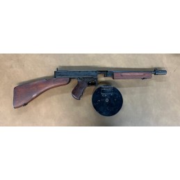 occ-Pistolet mitrailleur Thompson 1928A1 Full Auto Cal .45ACP + 1 Mag Tambour + 5 Mags Droits