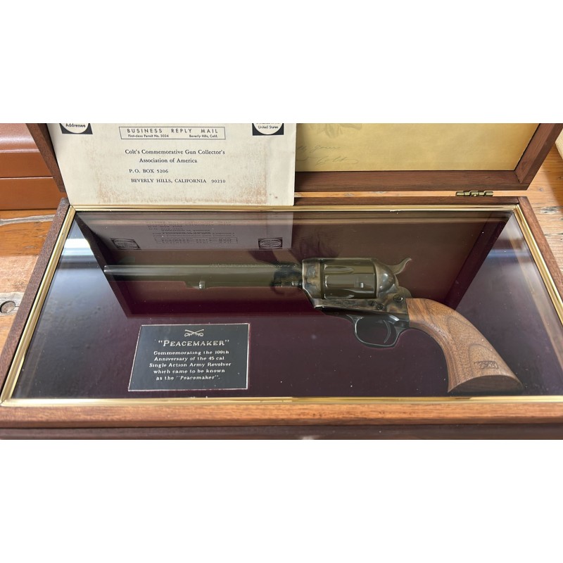 Revolver Colt SAA Peacmaker Commémoratif 100 ans
