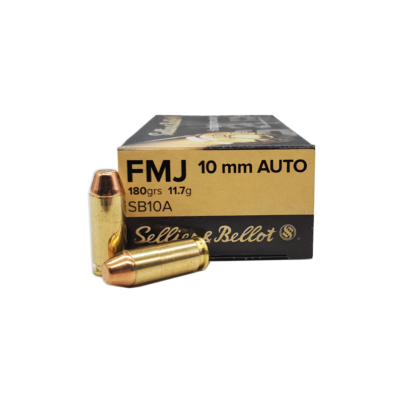 Sellier & Bellot 10mm Auto 180 grs Boite de 50 cps