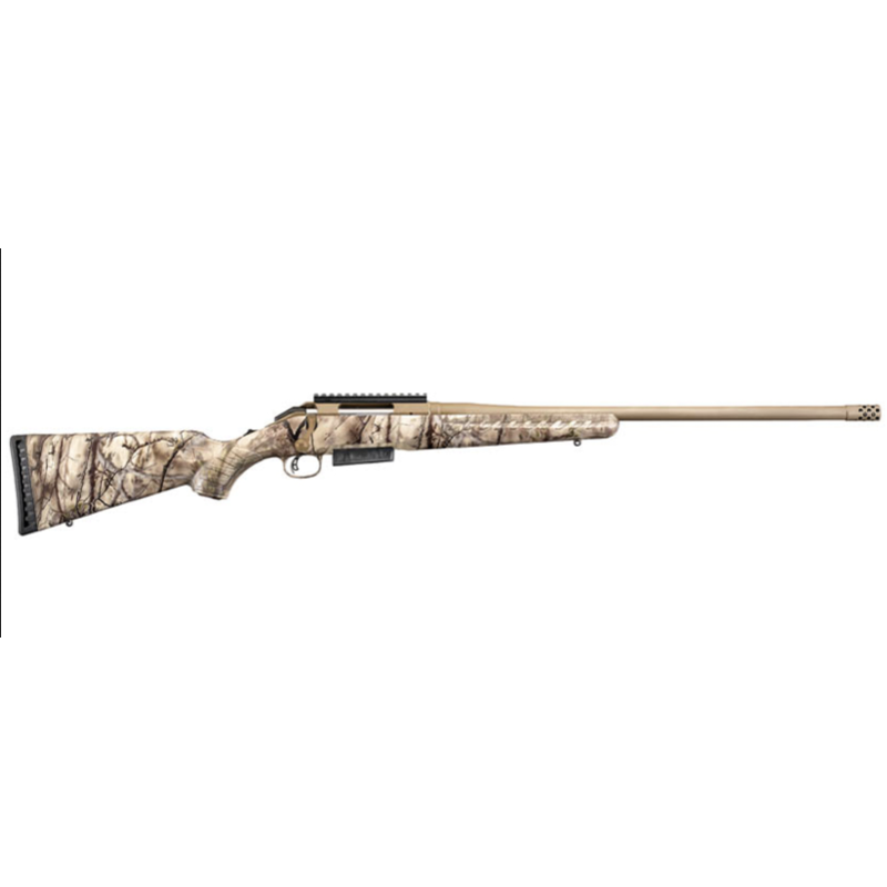 Ruger, Carabine, American Rifle, .243 Win, 16.1", MT5/8"-24, avec MB, 4 coups, Go Wild Camo