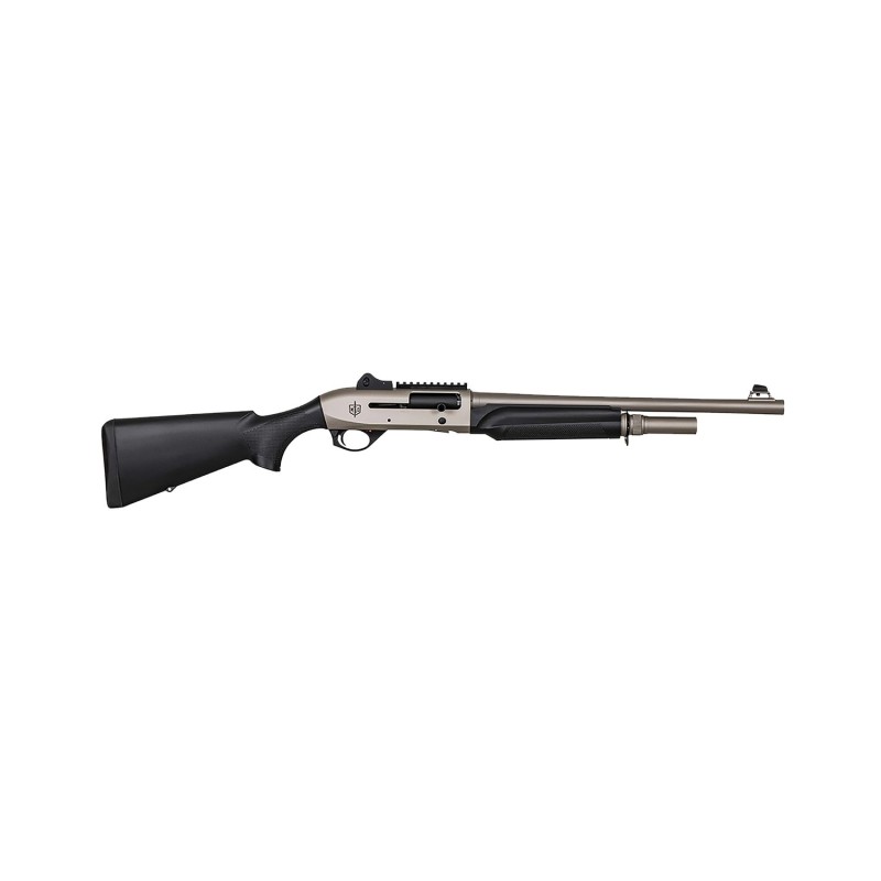 Military Armament Corporation 2 Tactical Marine 12 Gauge Semi-Auto Shotgun 18.50", Black