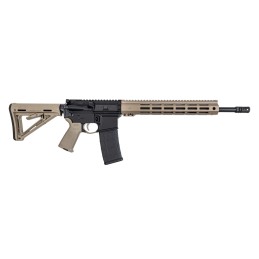 PSA 16" Mid-Length 5.56 NATO 1/7 Nitride 13" Lightweight Hex M-Lok MOE EPT Stealth Rifle, FDE