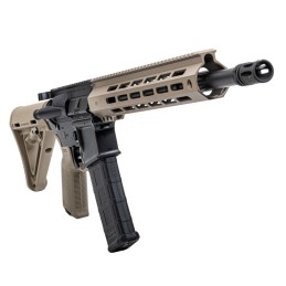 PSA 16" Mid-Length 5.56 NATO 1/7 Nitride 13" Lightweight Hex M-Lok MOE EPT Stealth Rifle, FDE