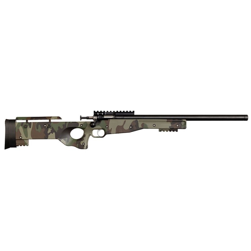 Crickett Precision .22 Short/Long/LR Bolt Action Rifle, M81 Woodland Camo
