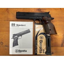 OCC – Beretta-Pistole Mod. 89, Kaliber 22 LR, 2 Magazine, neuwertig