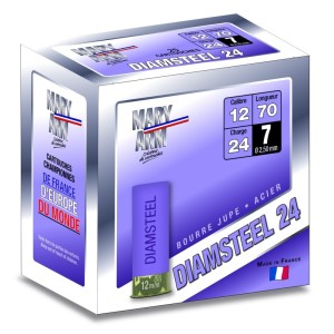 Mary Arm Diamsteel cal 12/70 Acier no 7 Boite de 25 cps