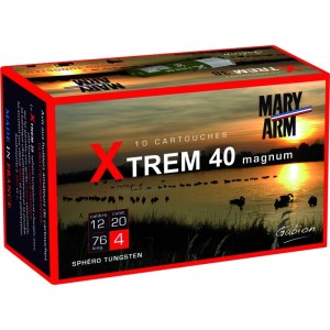 Mary Arm Xtrem 40 12/76 Sphéro Tungstène 40 gr no 1 Boite de 10 cps