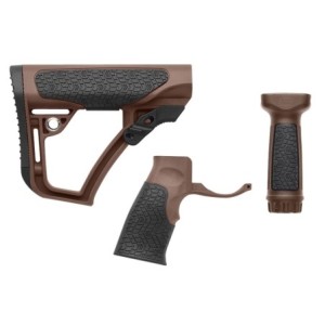Daniel Defense Collapsible Buttstock Kit, Brown