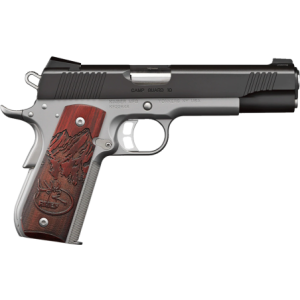 Kimber Camp Guard 10 10mm 5" 8rds, Satin Silver
