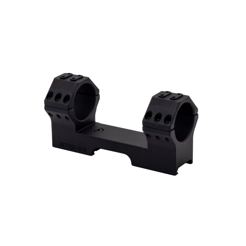 30mm Picatinny Bolt-On Mount, 0 MOA