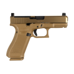 Glock 19X V Series MOS 4.02" 9mm 19rd/17rd Pistol w/ Ameriglo Sights, Coyote