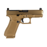 Glock 19X V Series MOS 4.02" 9mm 19rd/17rd Pistol w/ Ameriglo Sights, Coyote