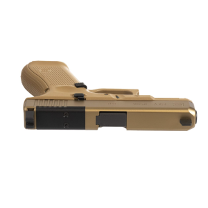 Glock 19X V Series MOS 4.02" 9mm 19rd/17rd Pistol w/ Ameriglo Sights, Coyote