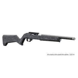 Ruger, Semi-automatique, 10/22 Carbon Fiber, .22 LR, 16.10", MT1/2"-28, 10 coups, Speckle Black Magpul MOE X-22 Stock, Stainl...